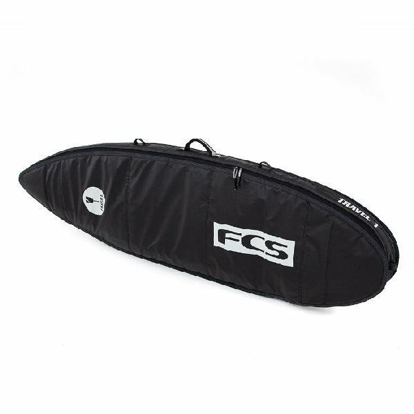 FCS TRAVEL1 ALL PURPOSE 6'0" Black/Grey SURFBOARD COVER FCS トラベル1 ショートボード ボードケース