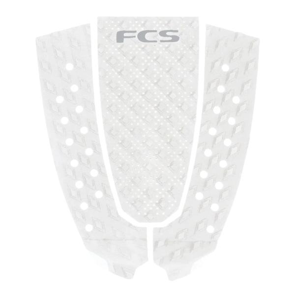 FCS T-3 PIN ECO White/Cool GreyFCS サーフィン デッキパッド テールパッチcolor White/Cool Greysize 3PEACE幅の狭いピンテール・ボード用に設計された、幅の狭い3ピース・トラクシ...