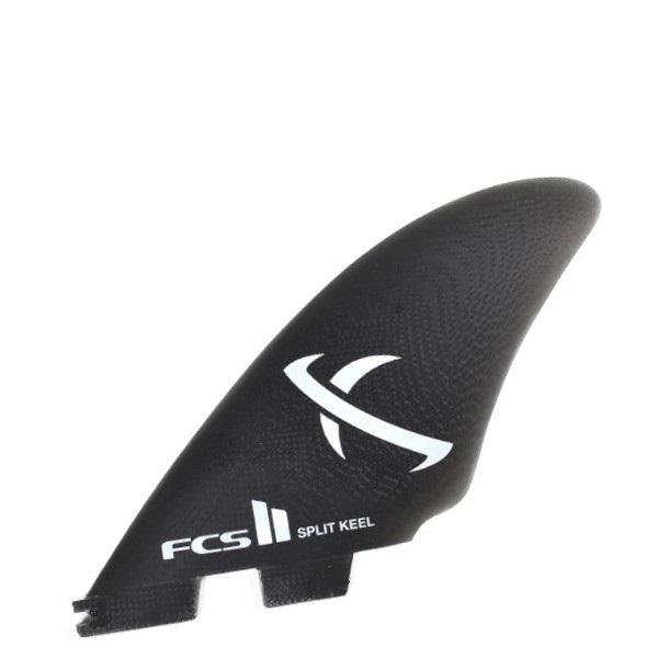 FCS2 フィン】 FCS2 MATT BIOLOS PG SPLIT KEEL QUAD SMOKE FIN SET