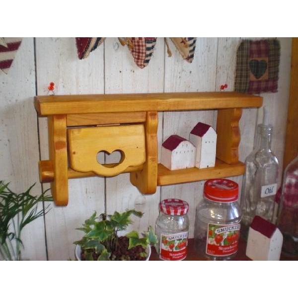 ペーパーホルダー ラック トイレ 収納 カントリー 可愛い トイレ