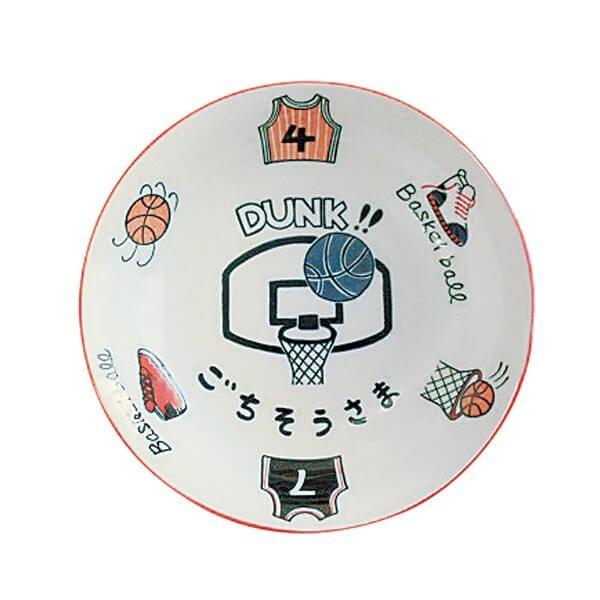 軽量型8吋クープ バスケットボール柄のとり皿(大) :bks00020:バスケグッズグラシアス - 通販 - Yahoo!ショッピング