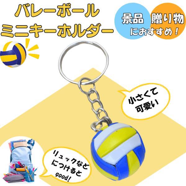 バレー アクセサリー キーホルダー グッズ 雑貨 カラフルバレーボール