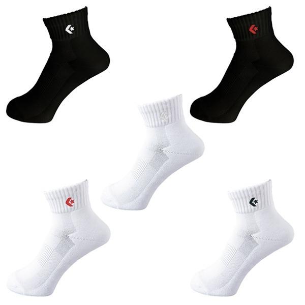 リーズナブルなバスケットソックス。ニューアンクル丈(18cm)でハイカットのシューズを履いてもソックスは隠れません。