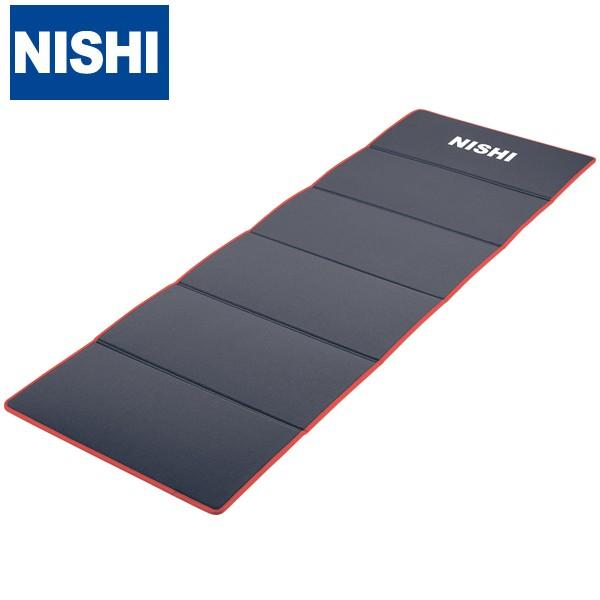 ニシスポーツ エクサマット NE-6 ダークグレー×レッド NISHIスポーツ