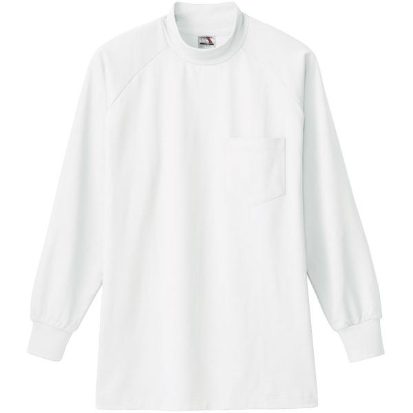 長袖ハイネックＴシャツ（胸ポケ）