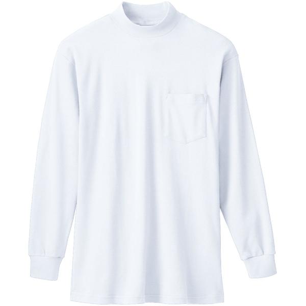 長袖ハイネックＴシャツ（胸ポケ）