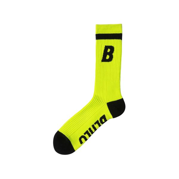 Ballaholic B Socks (volt/black) ボーラホリック ソックス Ballaholic B Socks (volt/black) ボーラホリック ソックス