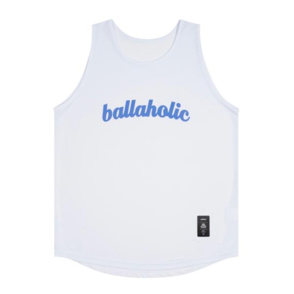 Ballaholic Logo Tank Top (white/azure blue) ボーラホリック タンク