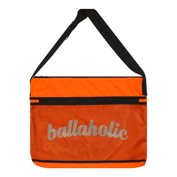 Ballaholic Logo Ripstop Shoulder Bag (neon orange/green