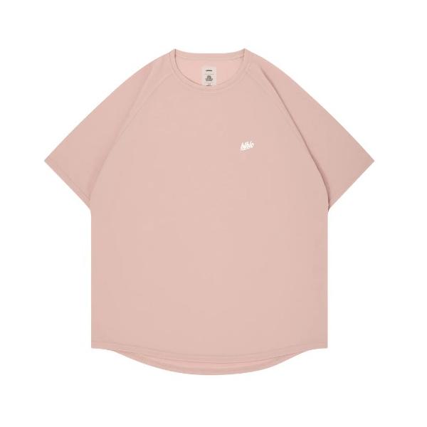 Ballaholic ボーラホリック blhlc Cool Tee (sepia rose/white
