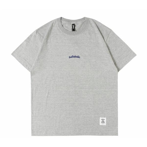 ballaholic Small LOGO Tee (gray/navy) ボーラホリック ウェア ballaholic Small LOGO Tee (gray/navy) ボーラホリック ウェア