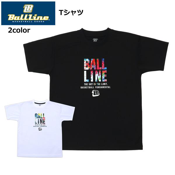 ボールライン Tシャツ NBT-1820 半袖 バスケ 練習着 メンズ レディース BALL LINE