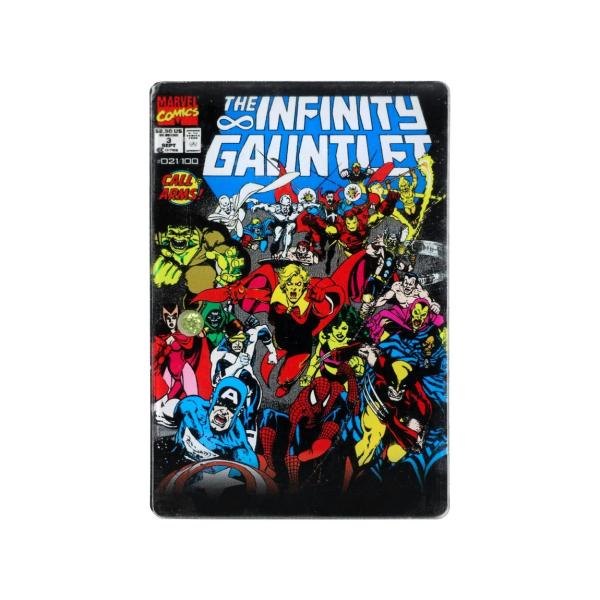 マーベル英語版 Marvel ECG Infinity Gauntlet Vol.3 ホビーボックス 本物の宝石ペリドット封入 100枚限定