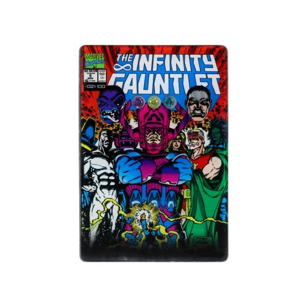 マーベル英語版 Marvel ECG Infinity Gauntlet Vol.5 プレミアムボックス 100個限定 本物の宝石 鑑定済み