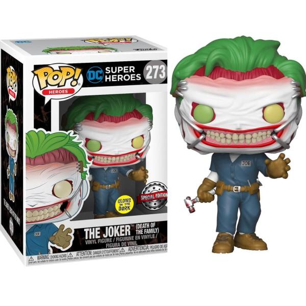 ファンコ DC バットマン ジョーカー デス・オブ・ザ・ファミリー フィギュア 蓄光 限定版