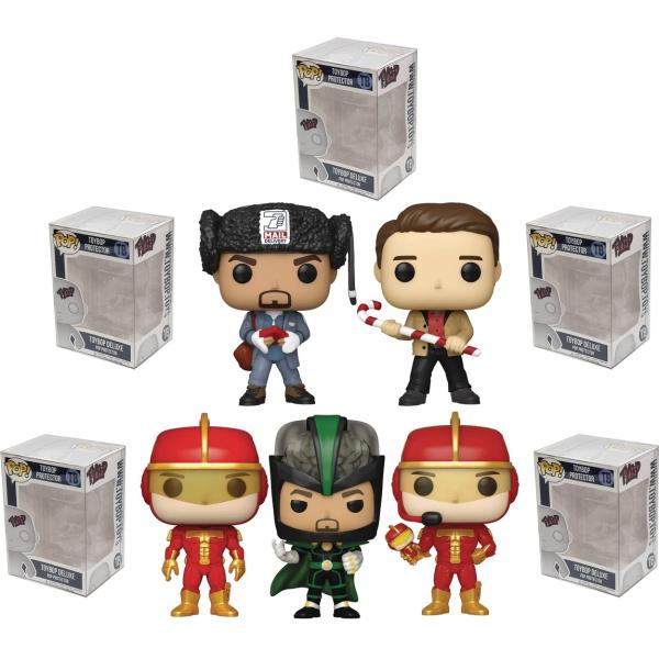 ファンコ ジングル・オール・ザ・ウェイ フィギュア 5点セット POP! ムービー ビニールフィギュア 専用プロテクター付き