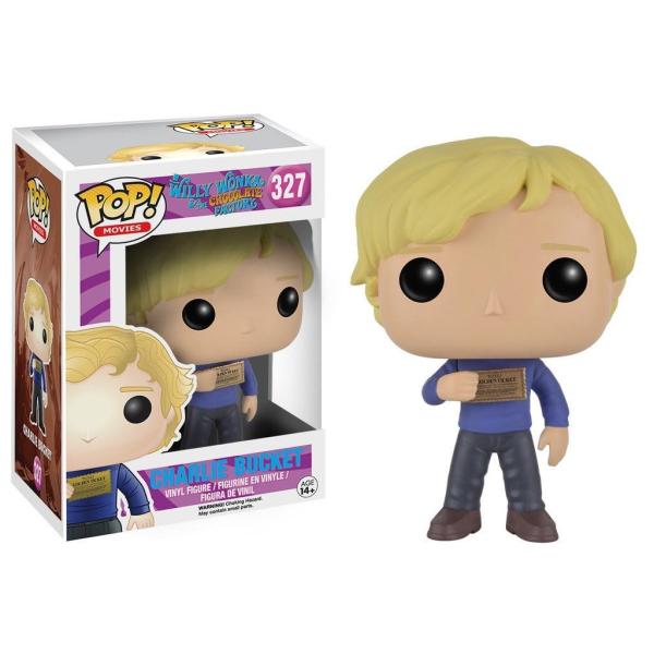 ファンコ 夢のチョコレート工場 チャーリー・バケット フィギュア POP! MOVIES プロテクターケース付属
