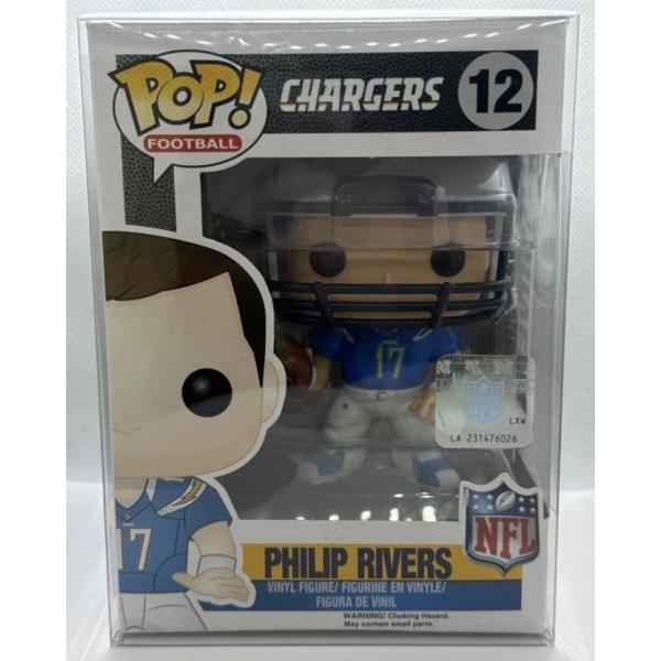 ファンコ NFL サンディエゴ・チャージャーズ フィリップ・リバース フィギュア プロテクター付き