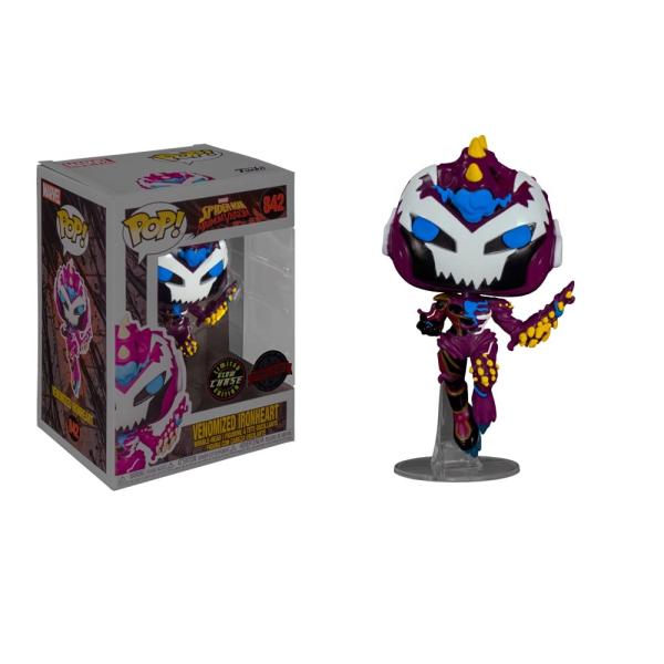 ファンコ マーベル スパイダーマン マキシマム・ヴェノム アイアンハート ヴェノム版 チェイス 蓄光 フィギュア ボブルヘッド