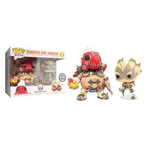 ファンコ オーバーウォッチ ロードホッグ ジャンクラット フィギュア 2体セット 2018年サンディエゴ・コミコン限定
