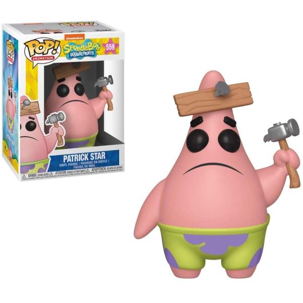 ファンコ スポンジ・ボブ パトリック・スター フィギュア POP! アニメーション プロテクターセット