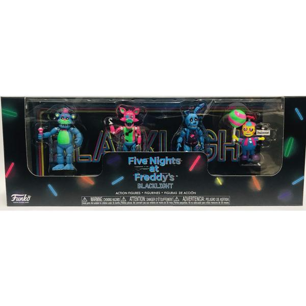 ファンコ ファイブ・ナイツ・アット・フレディーズ ブラックライト アクションフィギュア フレディ フォクシー スプリングトラップ バルーンボーイ
