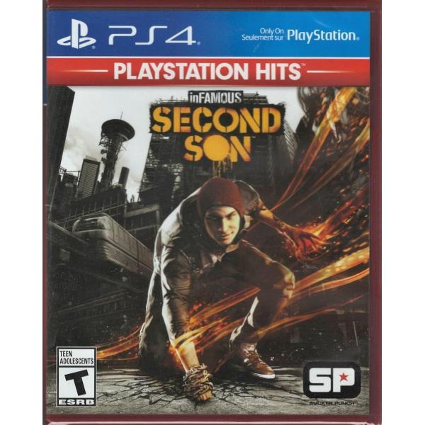 Infamous: Second Son (PlayStation Hits) PS4 北米版 プレイステーション4 海外版ソフト