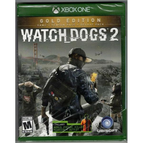 Watch Dogs 2: Gold Edition - Xbox One 北米版 Xbox One Xbox One 海外版ソフト