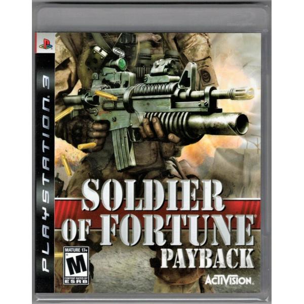Soldier of Fortune: Payback 北米版 PS3 プレイステーション3 海外版ソフト