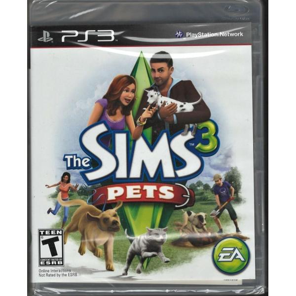 The SIMS 3 Pets 北米版 PS3 プレイステーション3 海外版ソフト