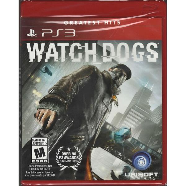 Watch Dogs (Greatest Hits) - PlayStation 3 北米版 PS3 プレイステーション3 海外版ソフト