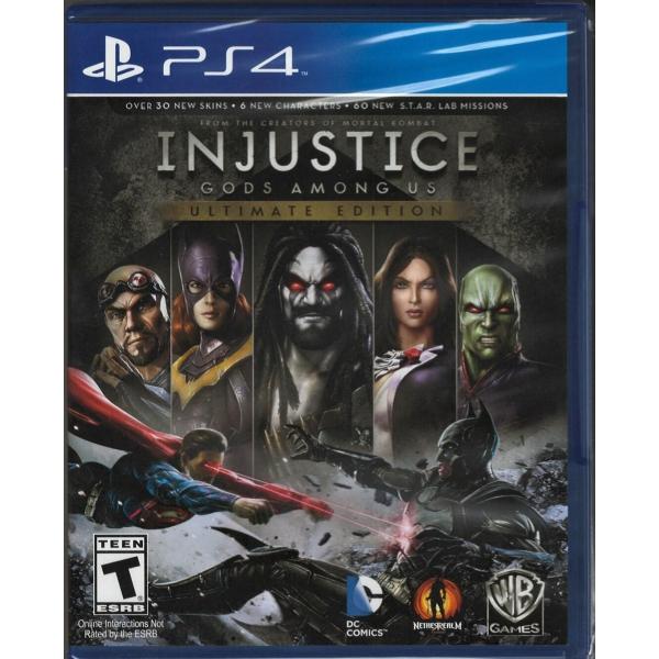 Injustice: Gods Among Us Ultimate Edition PS4 北米版 プレイステーション4 海外版ソフト