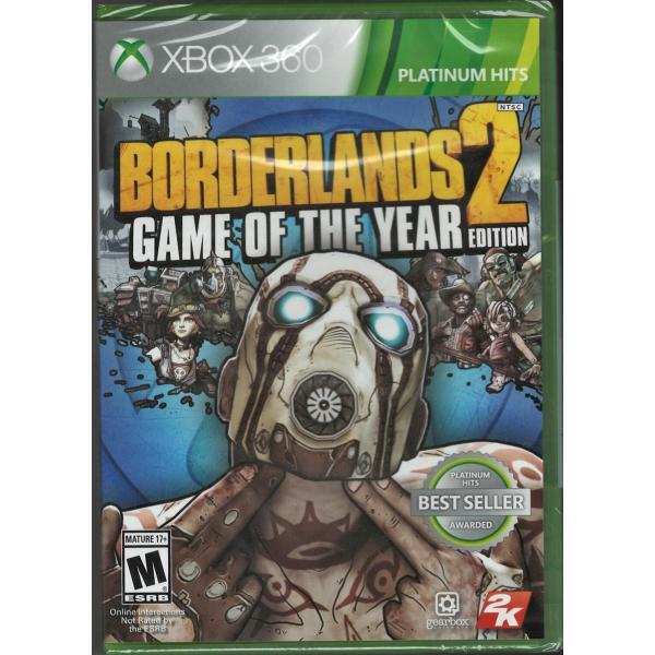 Borderlands 2: Game of the Year Edition 北米版 Xbox 360 Xbox360 海外版ソフト