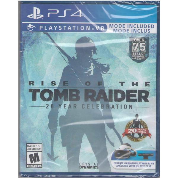 Rise of the Tomb Raider Standard Edition - PS4 北米版 PS4 プレイステーション4 海外版ソフト