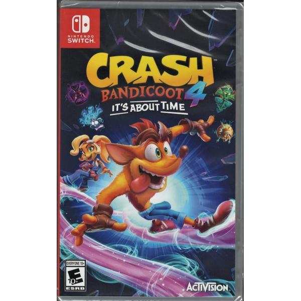 Crash Bandicoot 4: It's About Time - 北米版 Switch ニンテンドースイッチ 海外版ソフト