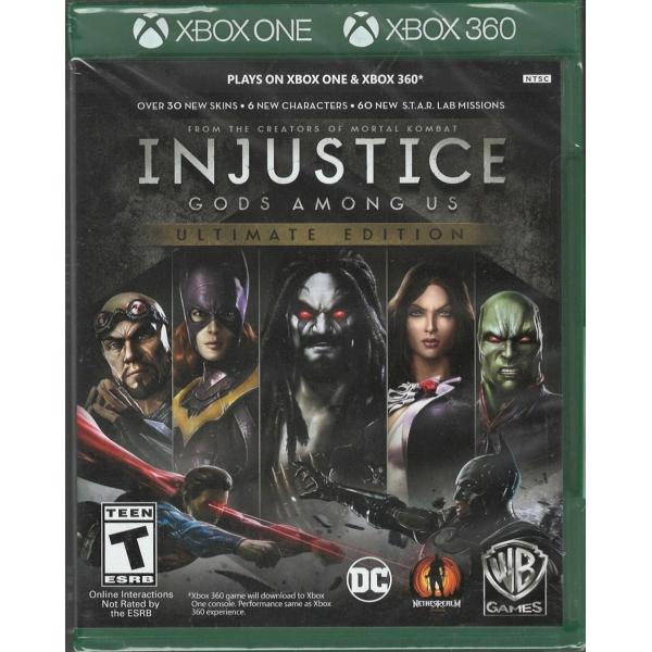 Injustice: Gods Among Us Ultimate Edition Xbox 360 北米版 Xbox360 海外版ソフト