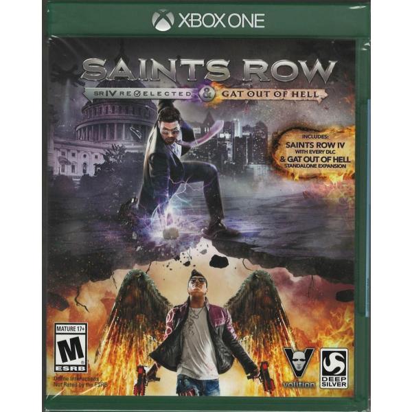 Saints Row IV: Re-Elected + Gat out of Hell 北米版 Xbox One 海外版ソフト