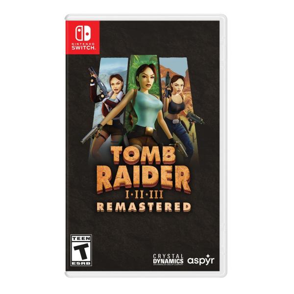 Tomb Raider I-III Remastered Starring Lara Croft 北米版 Switch 海外版ソフト