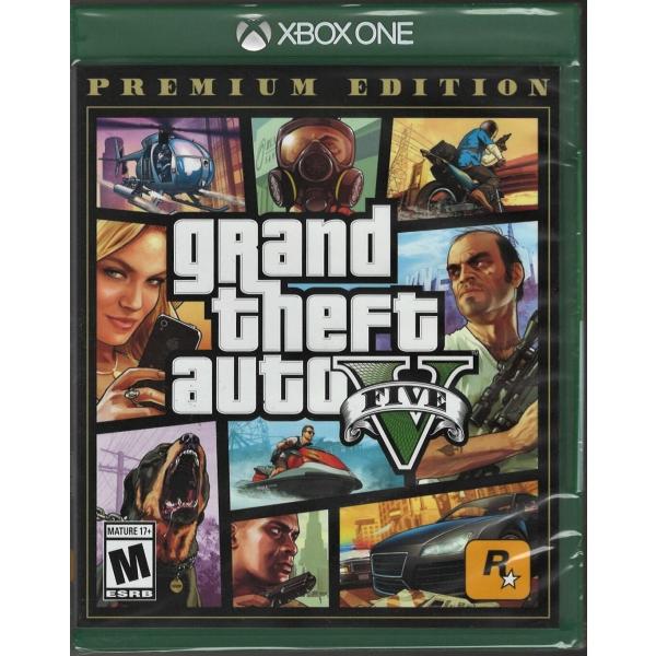 Grand Theft Auto V Premium Online Edition 北米版 Xbox One 海外版ソフト