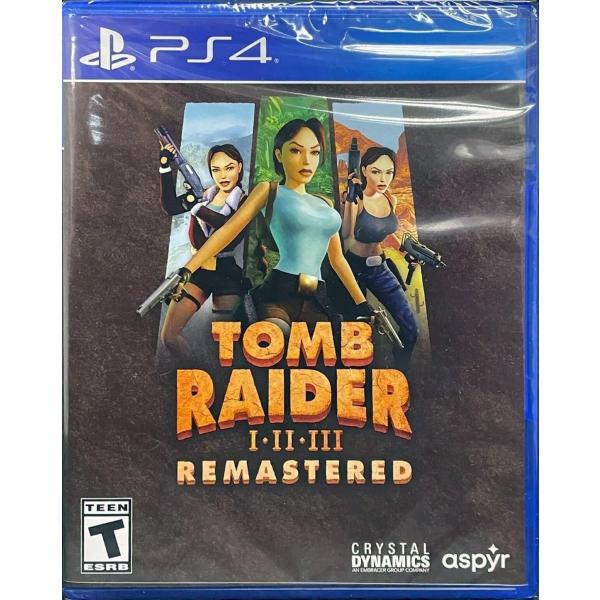 Tomb Raider I-III Remastered Starring Lara Croft 北米版 PS4 プレイステーション4 海外版ソフト