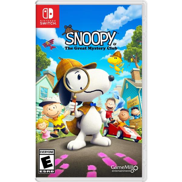 Snoopy &amp; The Great Mystery Club 北米版 Switch ニンテンドースイッチ 海外版ソフト