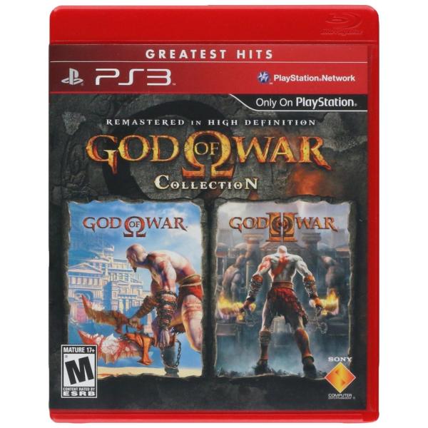 God of War Collection (1&amp;2) (Greatest Hits) PS3 北米版 プレイステーション3 海外版ソフト