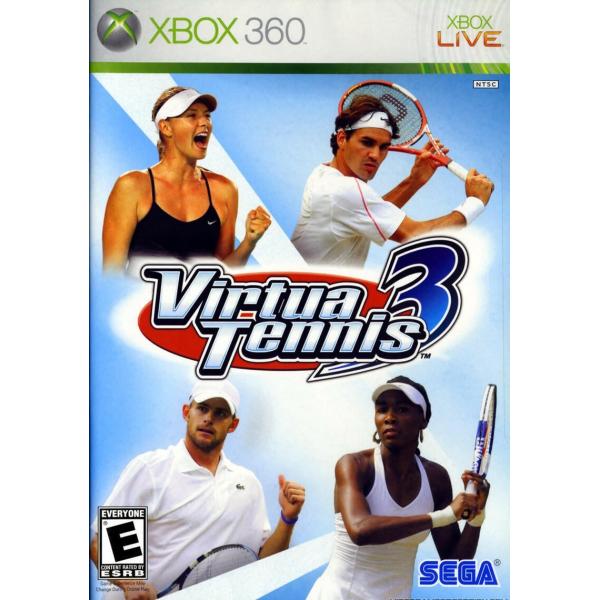 Virtua Tennis 3 Xbox 360 北米版 Xbox360 海外版ソフト