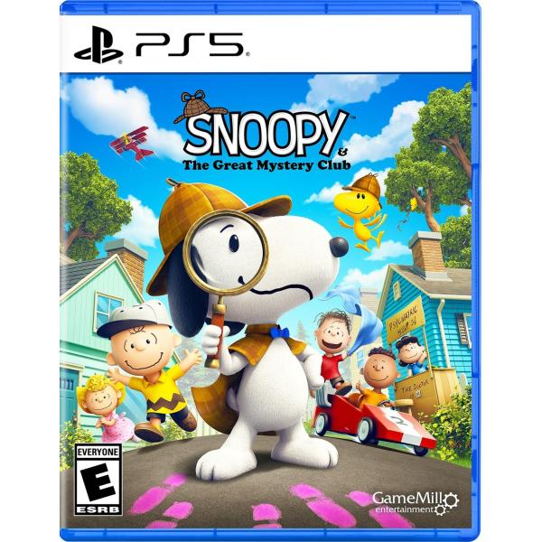 Snoopy &amp; The Great Mystery Club - PlayStation 5 北米版 PS5 プレイステーション5 海外版ソフト