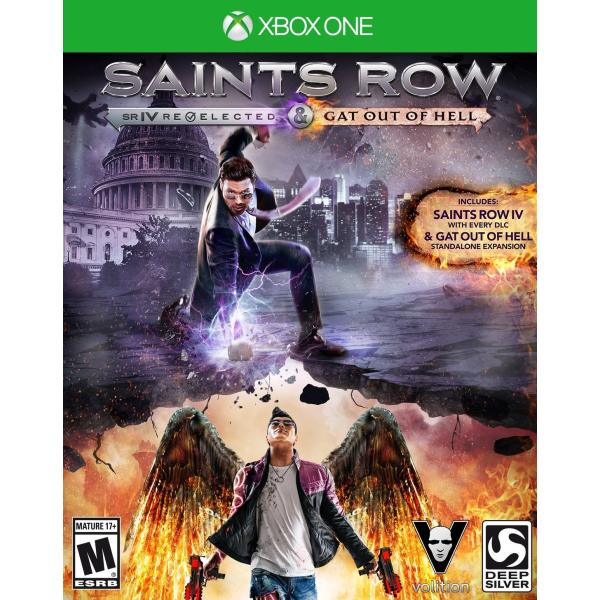 Saints Row IV: Re-Elected + Gat out of Hell 北米版 Xbox One 海外版ソフト
