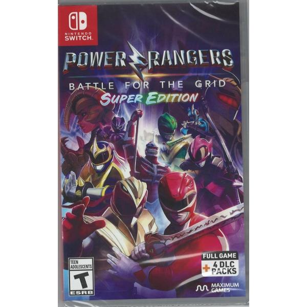 Power Rangers: Battle For The Grid-Super Edition 北米版 Switch 海外版ソフト