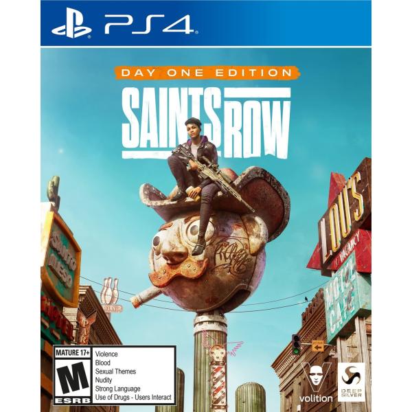 Saints Row 2022 - PlayStation 4 北米版 PS4 プレイステーション4 海外版ソフト