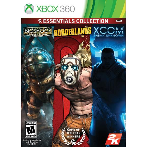 2K Essentials Collection(Bioshock,Borderlands,Xcom Enemy Unkown)Xbox360 北米版