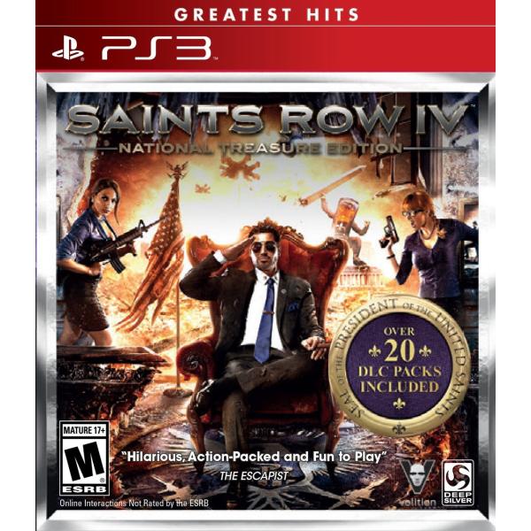 Saints Row IV: National Treasure Edition - PS3 北米版 プレイステーション3 海外版ソフト