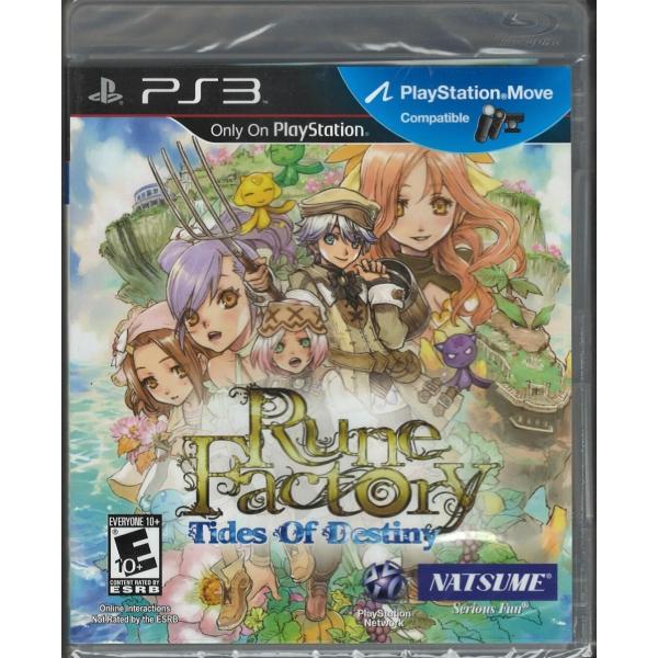 Rune Factory: Tides of Destiny PS3 北米版 プレイステーション3 海外版ソフト